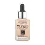 Catrice Hd Liquid Coverage Foundation Lasts Up to 24h 020-Rose Beige 30ml
