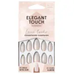 Elegant Touch Luxe Looks Nails With Glue Oval Limited Ed Hot Tip 24 U