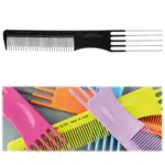Eurostil Puas Hierro Peine Ahuecador Color 19 5cm 1un