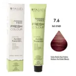 Eurostil Fresh Colour Crema Decolorante 7,6 Rubio Medio Rojo Violeta Sin Amoniaco 1un
