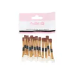 Eurostil Pack Pinceles Aplicadores Sombra Con Esponja 1un