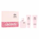Lacoste L.12.12 Rose Eau De Parfum Spray 100ml Set 3 Parti